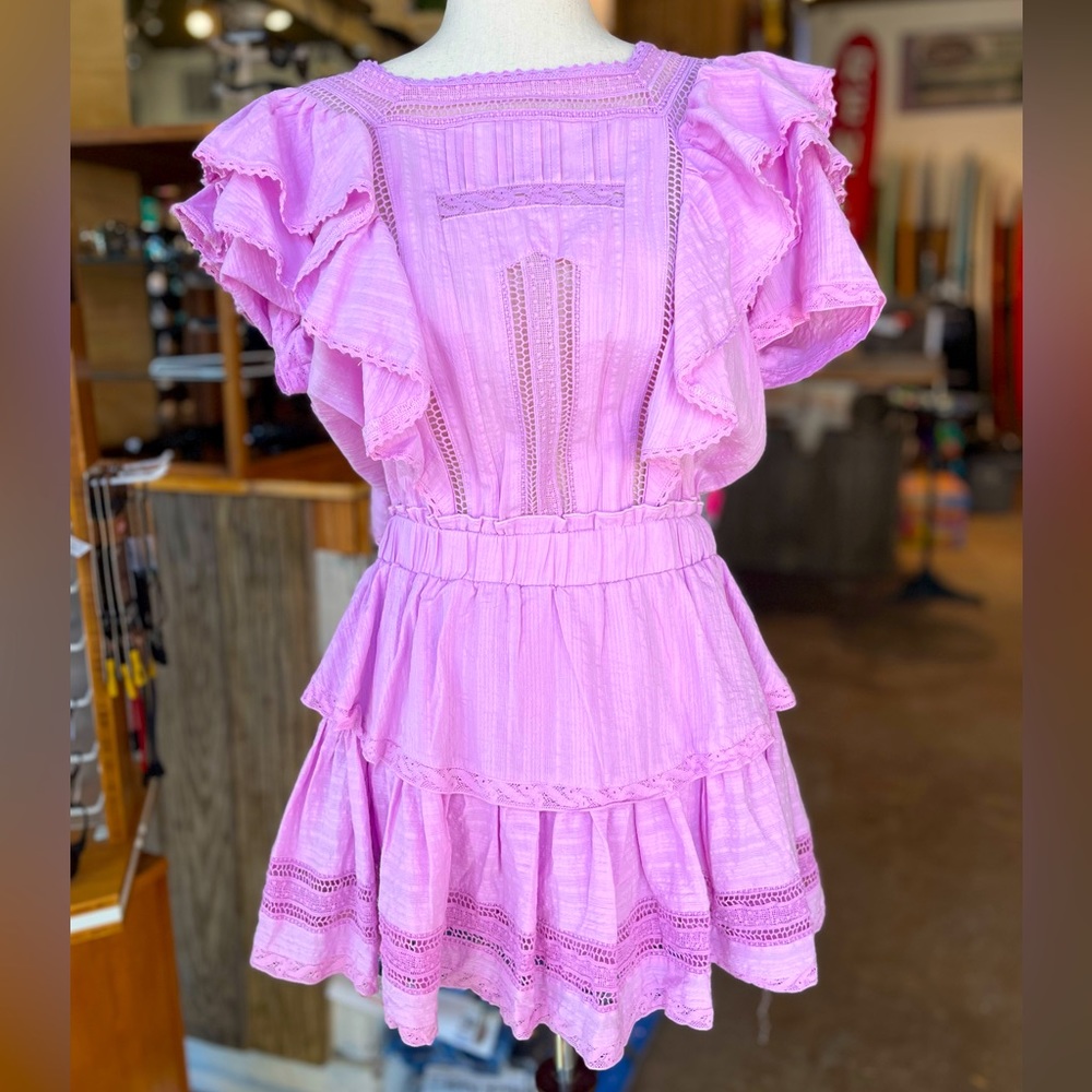 PURPLE LOVESHACK FANCY DRESS